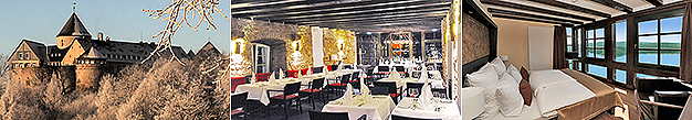 345-wald 4-Sterne-Schlosshotel Edersee Schloß Hotel Restaurant Hessen Luftkurort